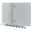 XTSZDSQV4-H700W1100 Section wide door, ventilated, right, HxW=700x1200mm, IP42, grey thumbnail 4