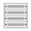 Installation insert 2-12L complete, 4 rows, plastic thumbnail 2
