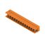 PCB plug-in connector, male header, open side, THT solder connection, 5.08 mm, Number of poles: 14, 90°, Solder pin length (l): 4.5 mm, tinned, orange, Box thumbnail 7