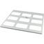 XLST5F858 Bottom-/top plate for F3A flanges, for WxD = 800 x 800mm, IP55, grey thumbnail 2