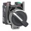 Metal SS 2-pos stay put 1NO+1NC Push-in thumbnail 1
