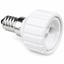 Lamp Holder Adapter E14-GU10 White thumbnail 1