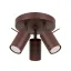 Ceiling lamp RING 3P brown thumbnail 1
