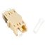 FO Coupler LC-Duplex,Plastic,Multimode,zirc,w/o fl,beige,ECO thumbnail 2