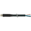 M8 male 0° A-cod. snap-in with cable PUR 3x0.25 bk UL/CSA+drag ch. 3m thumbnail 2