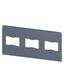 SIVACON, floor, with cut-outs for flanges, IPXX, D: 600 mm, W: 1000 mm thumbnail 1