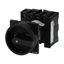 Main switch, P1, 40 A, rear mounting, 3 pole + N, 1 N/O, 1 N/C, STOP function, With black rotary handle and locking ring, Lockable in the 0 (Off) posi thumbnail 3