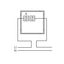 Modular ammeter, 40A-AC, direct, analogue thumbnail 3