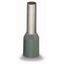Ferrule Sleeve for 4 mm² / AWG 12 insulated gray thumbnail 1