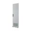 XLSD3R143 Section door, ventilated IP31, hinges right, HxW = 1400 x 300mm, grey thumbnail 6