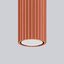 Cylindrical ceiling lamp, grooved tube, red, GU10, KARBON thumbnail 10