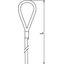 QWT S 3 5M G Suspension wire with loop 3x5000mm thumbnail 2