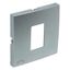COVER PLATE F/TELEPHONE SOCKET ALUMINIUM thumbnail 2