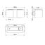WALL LAMP ORBIS 2 GREY G9 2X40W IP20 thumbnail 7