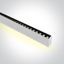 WHITE 48pcs SPOTS 40W 34d UGR17 + UPLIGHT 20W 120d WW 1300mm 230V DARK LIGHT thumbnail 2