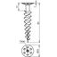 Dowel for rigid foam plates L 85mm, PA for screws D 4.5mm thumbnail 2