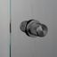 DOOR KNOB / FIXED / DOUBLE-SIDED / LINEAR / GUN METAL thumbnail 1
