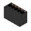Printed circuit board terminals, 10.00 mm, Number of poles: 5, 180°, Solder pin length (l): 5 mm, tinned, black, PUSH IN with actuator, Clamping range, max. : 16 mm², Box thumbnail 4