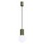 Pendant lamp HALO 1 olive green thumbnail 1
