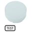 M22-XDLH-W-GB9 Button lens, raised white, TEST thumbnail 1