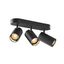 ASTO TUBE, ceiling-mounted light, cylindrical, GU10, 3x max. 10 W, black thumbnail 3