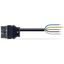 pre-assembled connecting cable Eca Plug/open-ended dark gray thumbnail 2