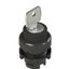 Key selector, 3 positions black with marking thumbnail 1