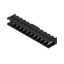PCB plug-in connector, male header, open side, THT/THR solder connection, 5.00 mm, Number of poles: 12, 90°, Solder pin length (l): 3.2 mm, tinned, black, Box thumbnail 3