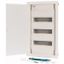 KLV-36HWS-SF Hollow wall compact distribution board, 3-rows, super-slim sheet steel door thumbnail 3
