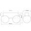 Ceiling lamp BULBO 2 natural wood thumbnail 9