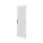 XSDMC2008 Door to switchgear area, closed, IP55, HxW=2000x800mm, grey thumbnail 2