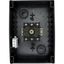 P3-100/I5 On-Off switch, P3, 100 A, surface mounting, 3 pole, with black thumb grip and front plate thumbnail 52