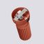 MODERN WALL LAMP WITH A RED GROOVED SWITCH, KARBON FAMILY thumbnail 4