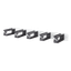 Cable manager 19 inches/1RU 100 mm RAL 7035 grey thumbnail 3