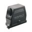 HDC enclosures, Size: 6, Protection degree: IP66, IP68, IP69, in plugged condition, Plug housing, Clamping yoke connection, Standard, Size of cable entries: M 32 thumbnail 2