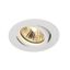 NEW TRIA 68 GU10 ROUND downlight, matt white, max. 50W, incl. clip springs thumbnail 1