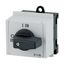 P1-32/IVS/N On-Off switch, P1, 32 A, service distribution board mounting, 3 pole + N, with black thumb grip and front plate thumbnail 5