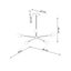 LANGO 5 BLACK CHANDELIER E27 5X60W IP20 thumbnail 6