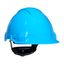 3M™ Hard Hat, Uvicator, Ratchet, Ventilated, Plastic Sweatband, Blue,  thumbnail 3