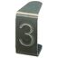 Number insert "3", StSt thumbnail 1