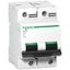 Miniature circuit-breaker, Acti9 C120N, 2P, 125 A, D curve, 10000 A (IEC 60898-1), 10 kA (IEC 60947-2) thumbnail 2