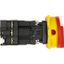 P1-25/V/SVB Main switch, P1, 25 A, rear mounting, 3 pole, Emergency switching off function, With red rotary handle and yellow locking ring, Lockable in the 0 (Off thumbnail 10