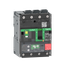 Circuit breaker, ComPacT NSXm 100E, 16kA/415VAC, 3 poles, MicroLogic 4.1 trip unit 25A, EverLink lugs thumbnail 4