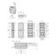 Surface Mounted Board, IP65, IK08, 4-rows 48 modules with screw termin thumbnail 4