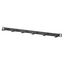 Cable manager 19 inches/0,5RU 56 mm RAL 9005 black thumbnail 2