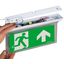 Self-cont. luminaire K4 test button LED 3h 230V AC universal thumbnail 5
