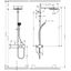 Pulsify 260 1jet/105 3jet Relaxation with thermostat ShowerTablet Select 400 shower system, chrome thumbnail 2