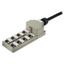 Hood version, M12, 30 V, A-coded, LED: Yes, LED initiator: Yes, Wiring type: PNP, 10 m thumbnail 1