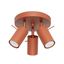 RING CEILING LAMP 3P RED OCHRE 3XGU10 thumbnail 2