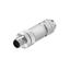 Field attachable connector, M12 thumbnail 1